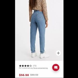 High waisted 90s Levi Jeans